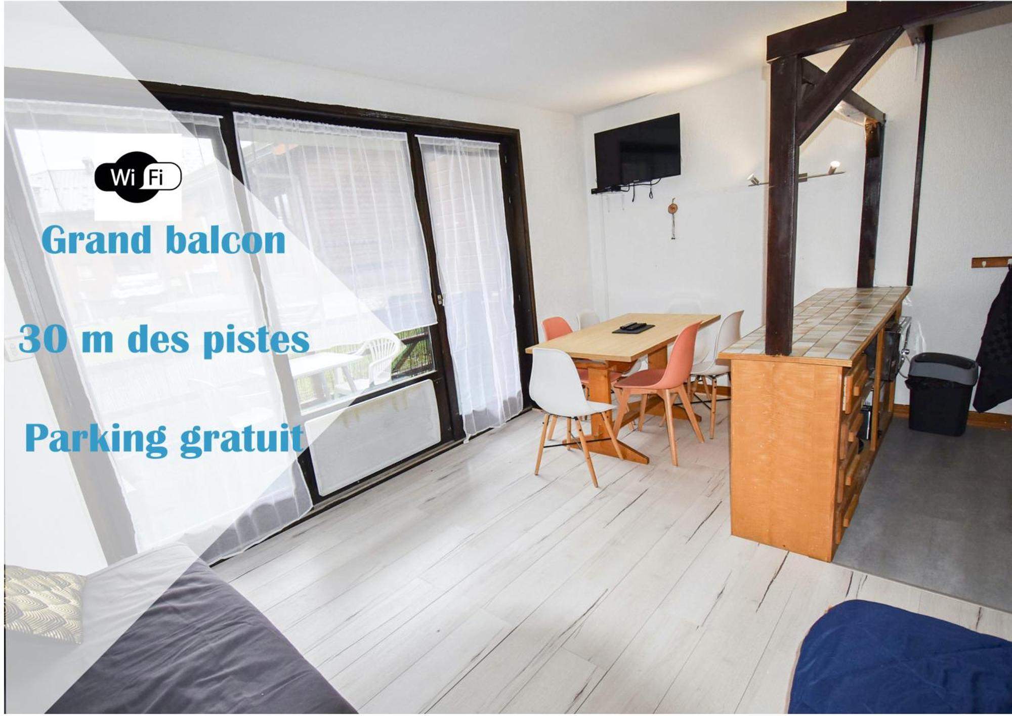 Relai S11 Grand Et Lumineux Studio Avec Coin Montagne 4-6 Pers, Wifi, 30M Des Pistes, Grand Balcon, Draps Non Compris Saint-Jean-dʼAulps 外观 照片